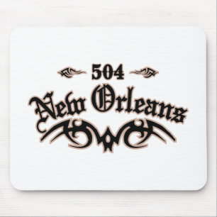 New Orleans 504 Mouse Pad