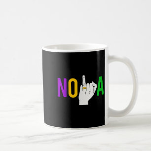 New Orleans Bachelorette Party Ring Mardi Gras Gir Coffee Mug