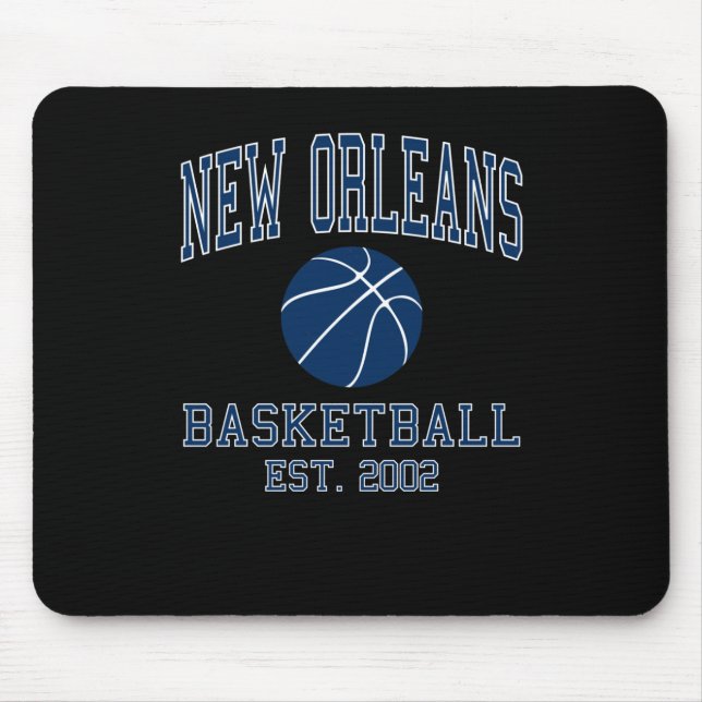 New Orleans Basketball  Mouse Pad (Front)