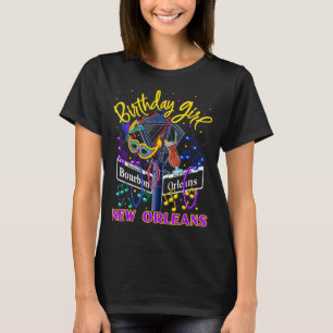 New Orleans Birthday Girl's French Quarter Birthda T-Shirt