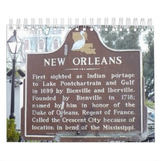 New Orleans Calendar