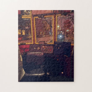 New Orleans Canal St Streetcars Jigsaw Puzzle