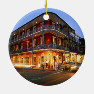 NEW ORLEANS CERAMIC ORNAMENT