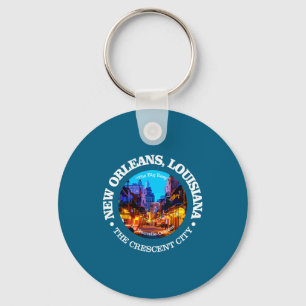 New Orleans Cities  Key Ring