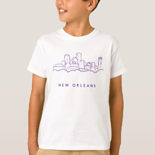 New Orleans City Skyline T-Shirt