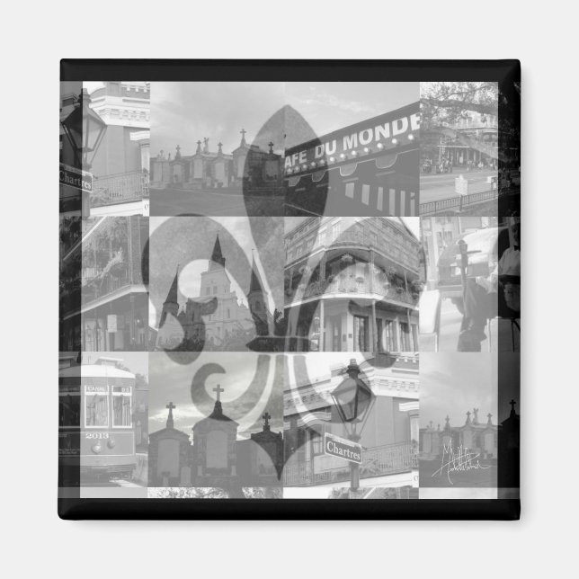 New Orleans Collage [Magnet] Magnet (Front)