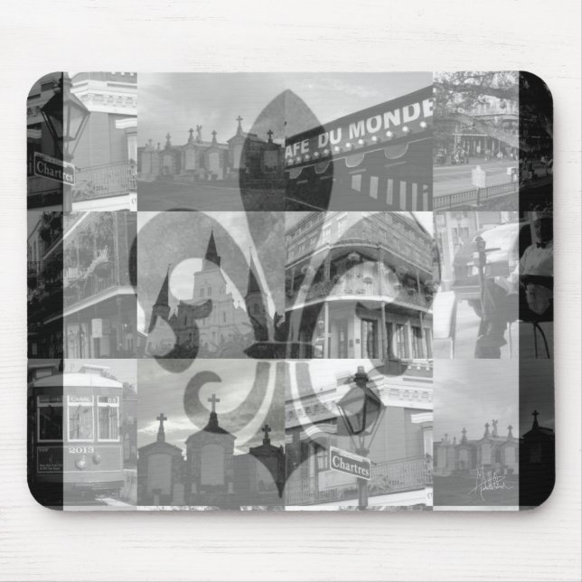 New Orleans Collage [Mousepad] Mouse Pad (Front)