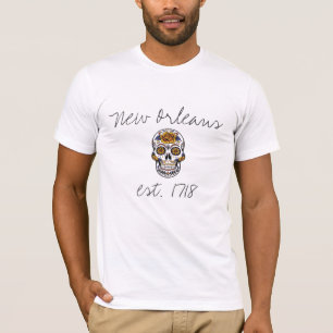 New Orleans Cool Voodoo Skull T-Shirt