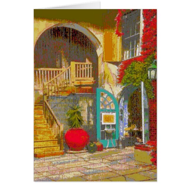 New Orleans Courtyard (Front)