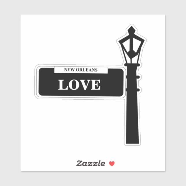 New Orleans Custom Street Sign (Sheet)