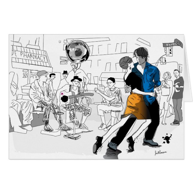 New Orleans Dance (Front Horizontal)