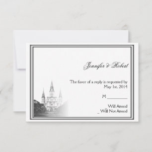 New Orleans Destination Wedding Response Card