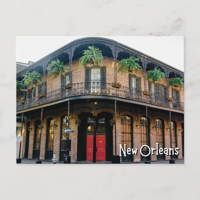 New Orleans Downtown Postcard (Front)