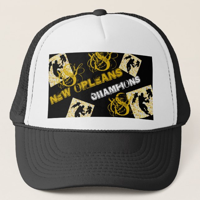 New Orleans Football Trucker Hat (Front)