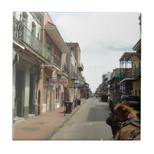 New Orleans French Quarter Ceramic Tile