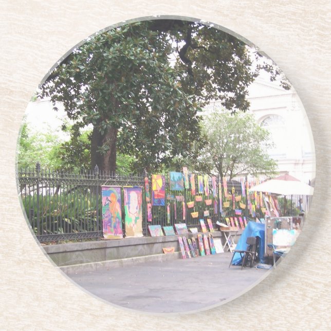 New Orleans French Quarter Coaster (Front)