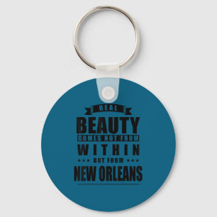 New Orleans - Funny D City Gift  Key Ring
