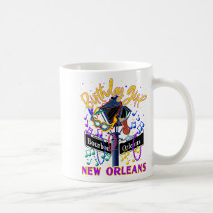 New Orleans Girls' Birthday French Quarter Girls T Coffee Mug