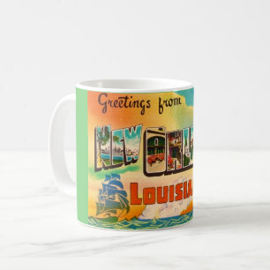 New Orleans Greeting Coffee Mug