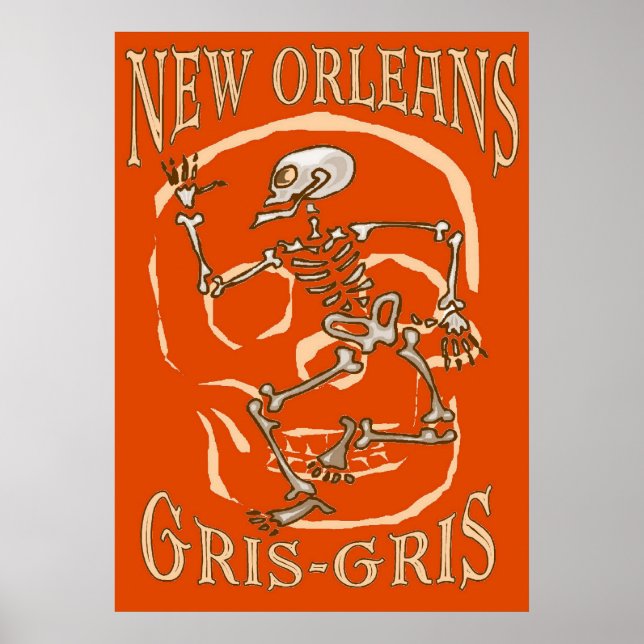New Orleans Gris Gris Poster (Front)