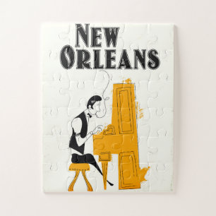 New Orleans Honky Tonk Jigsaw Puzzle