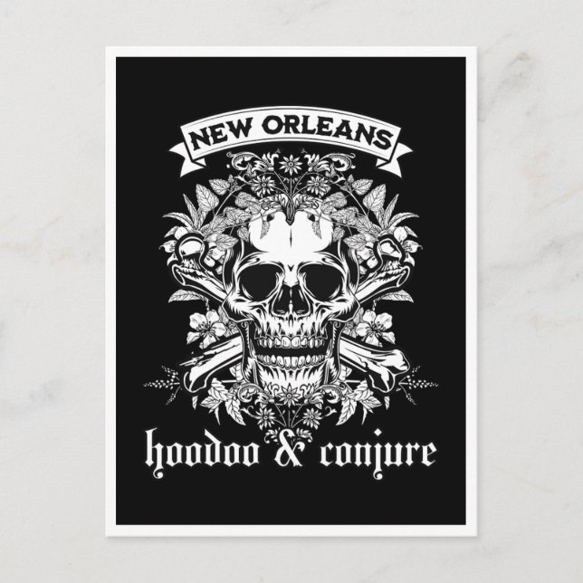 New Orleans: Hoodoo & Conjure Postcard (Front)