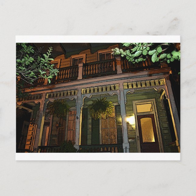 New Orleans House Postcard (Front)