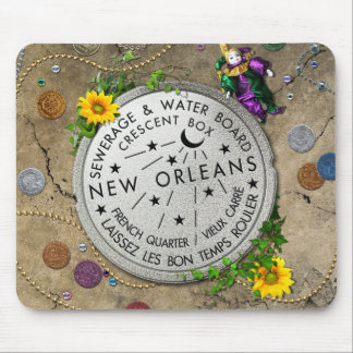 New Orleans Iconic Water Metre Mouse Pad