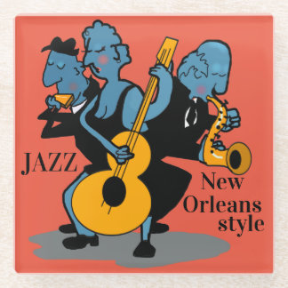 NEW ORLEANS JAZZ by Slipperywindow Coaster