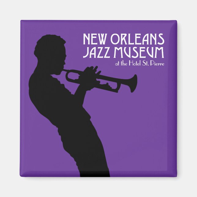 New Orleans Jazz Museum magnet (Front)