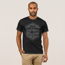 New Orleans Jazz Museum®Trumpet (grey) T-shirt