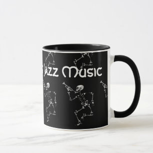 New Orleans Jazz Music 2017 Skeleton Mug