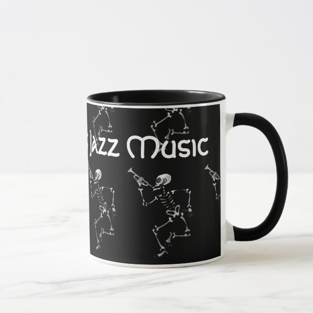 New Orleans Jazz Music 2017 Skeleton Mug (Right)