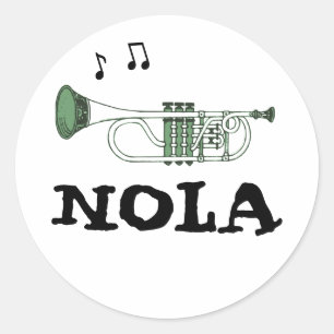 New Orleans Jazz Trumpet sticker