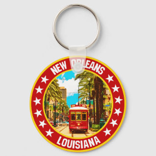 New Orleans Key Ring