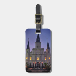 New Orleans, LA Cathedral Basilica, Jackson Square Luggage Tag