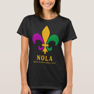 New Orleans Laissez Les Bons Temps Rouler T-Shirt