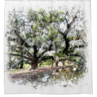 *~* New Orleans Living Oak Tree Art Painting