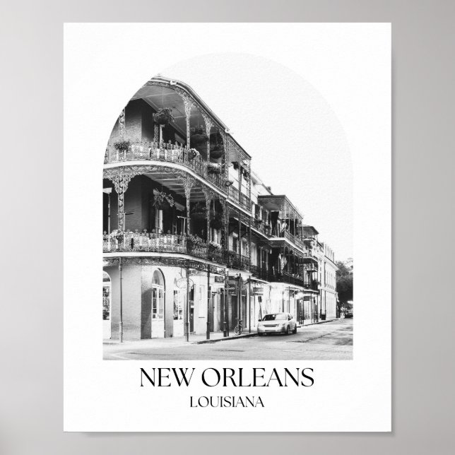 New Orleans Louisiana Arch Photo Print (Front)