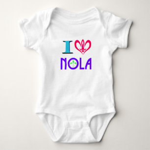 NEW ORLEANS LOUISIANA GRAPHIC BABY BODYSUIT