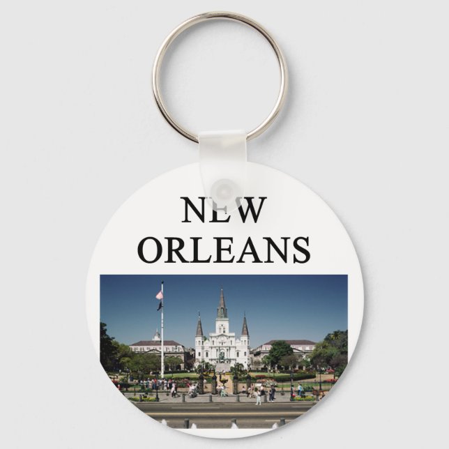 NEW ORLEANS louisiana Key Ring (Front)
