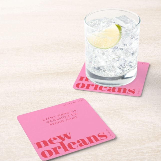 New orleans Louisiana party Paper Coaster (Creator Uploaded)