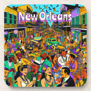 New Orleans, Louisiana People Having Fun Coaster