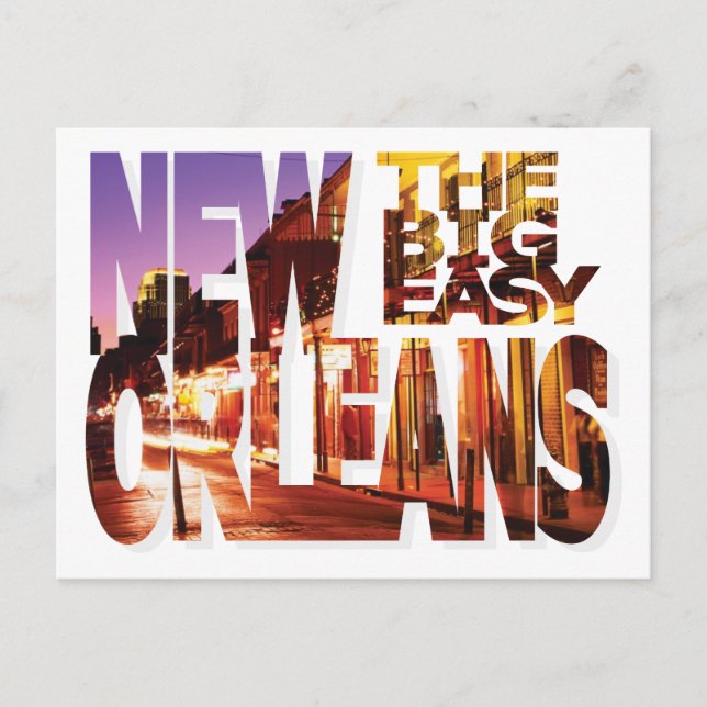 New Orleans, Louisiana Postcard (Front)
