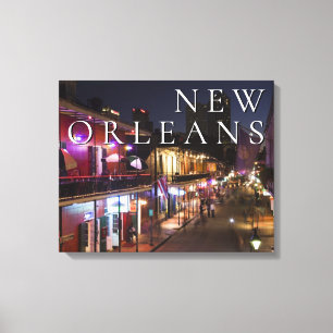 New Orleans, Louisiana The French Quarter Canvas Print