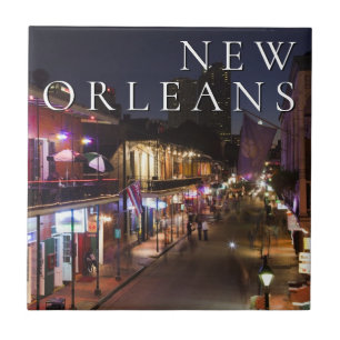 New Orleans, Louisiana The French Quarter Ceramic Tile