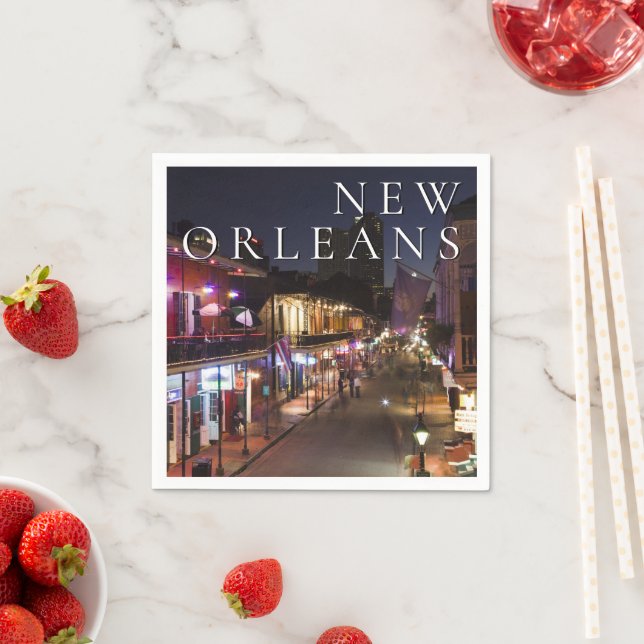 New Orleans, Louisiana | The French Quarter Napkin (Insitu)