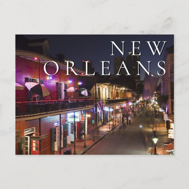 New Orleans, Louisiana | The French Quarter Postcard (Front)