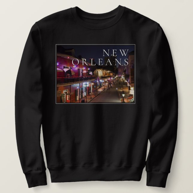 New Orleans, Louisiana | The French Quarter Sweatshirt (Design Front)
