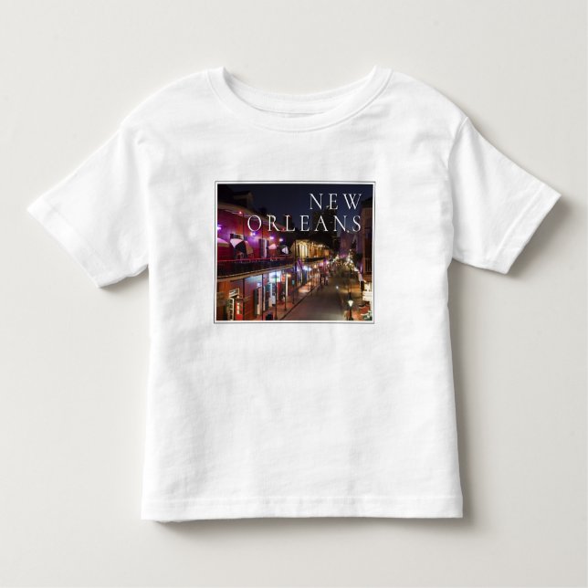 New Orleans, Louisiana | The French Quarter Toddler T-Shirt (Front)